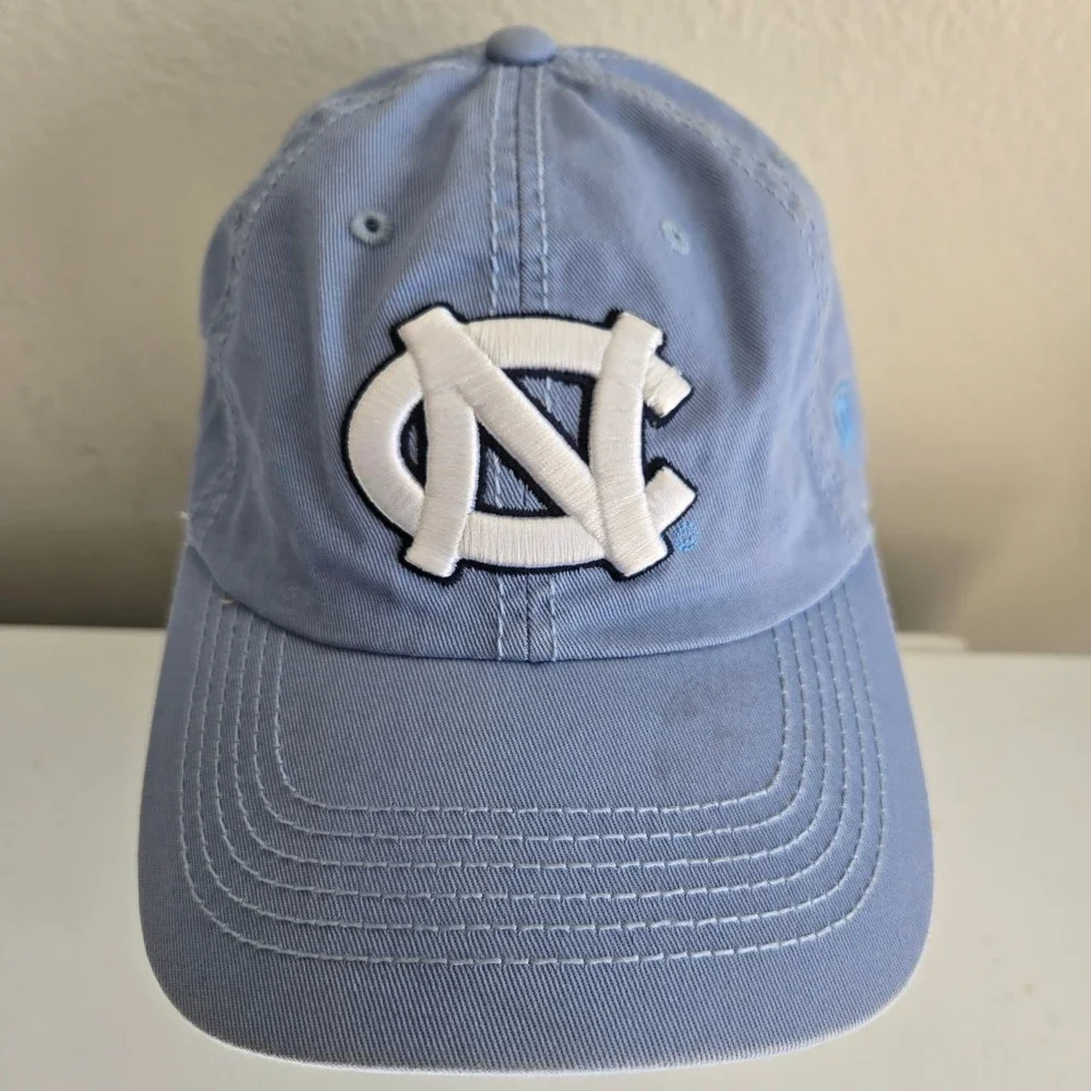 Top of the World UNC Tar Heels Baseball Cap Hat Dad Carolina Blue Cotton